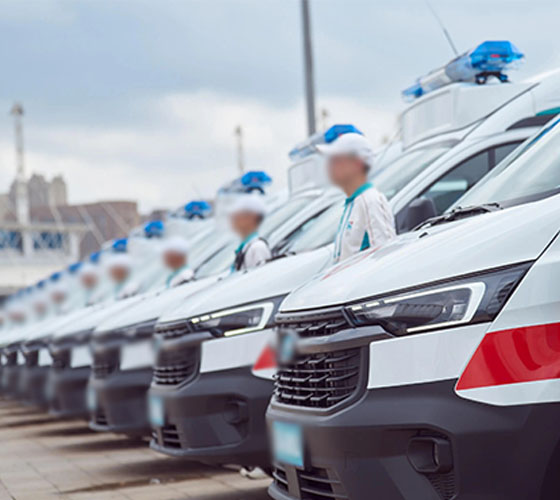 曲阳县服务车队展示